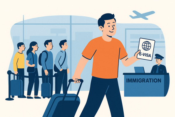 No Lines, No Stress. Just E-Visa.